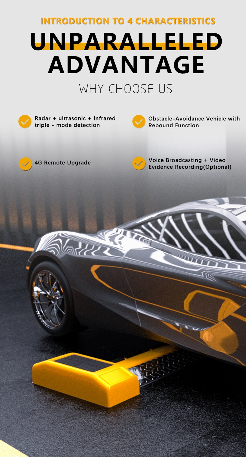 smart parking lock features