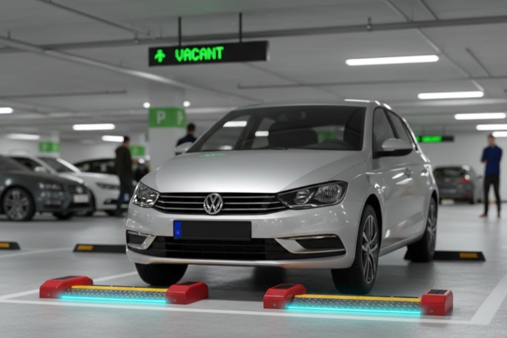 smart parking space locks